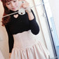 Gothic Love Heart Hollow Out Shirt