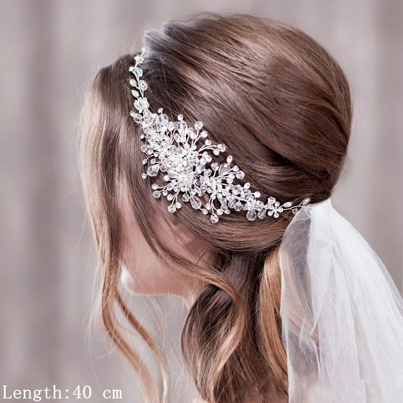 Luxurious Wedding Flower Headband