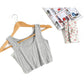 Gothic Sleeveless U Croptops