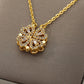 Vintage Lucky Four Leaf Clover Necklaces