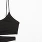 Gothic Button Crop Top