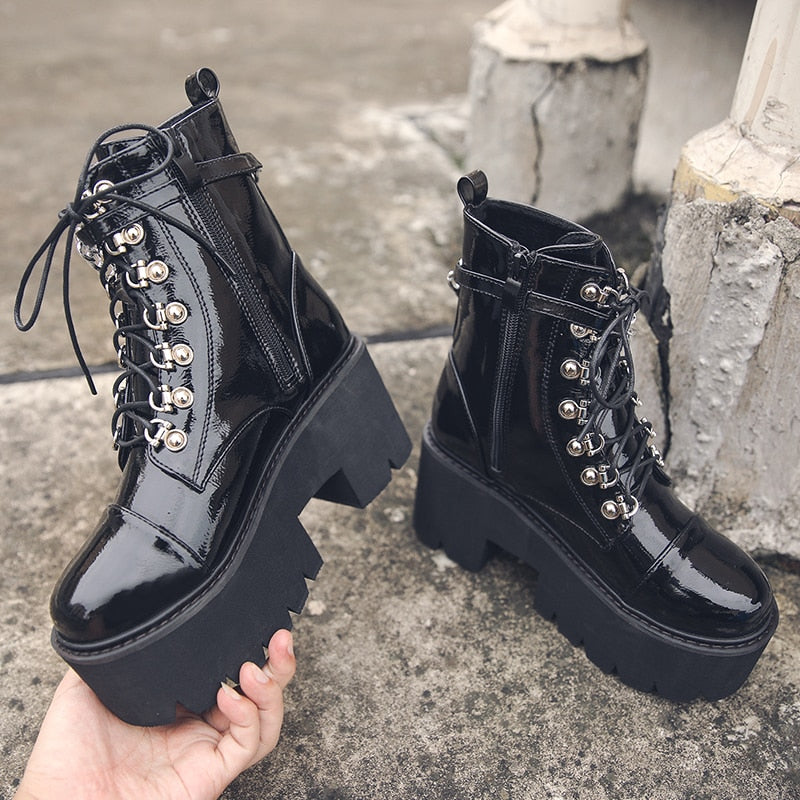 Gothic Ankle Boots