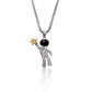 Gothic Dinosaur Pendant Necklace