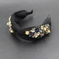 Rhinestone Sunflower Headband