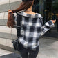 Plaid Crop Top for Women