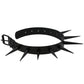 Pink Sexy Punk Black Rivets Choker Collar Leather Necklaces Bondage