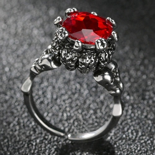 Gothic Deep Sea Squid Octopus Ring