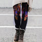 Gothic High Waist Xmas Trousers