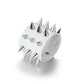 Gothic Emo Leather Wristband with Metal Spikes