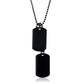 Stainless Steel Double Dog Tag Necklace
