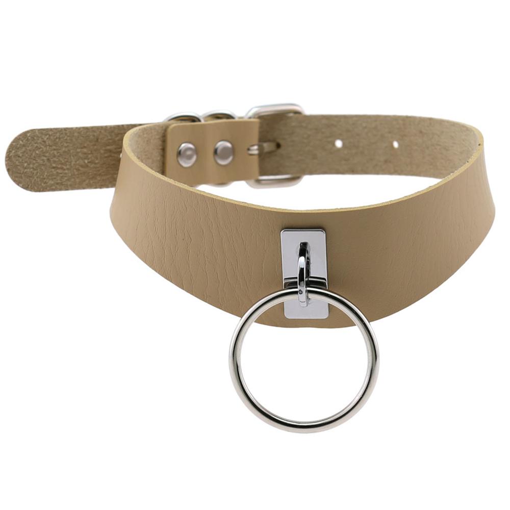 Leather Gothic choker