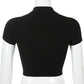 Gothic Double Buckle T-shirt
