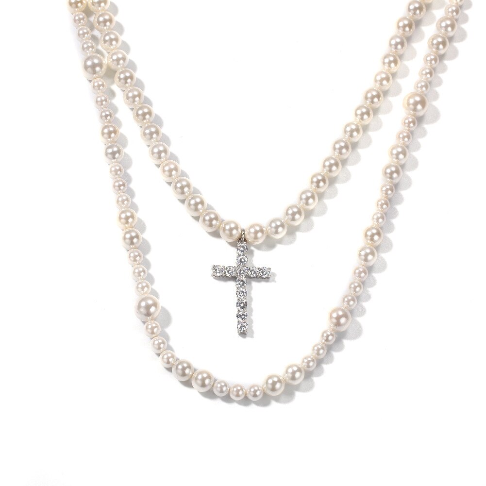 Gothic Layered HipHop Pendant Necklace