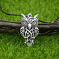 Gothic Owl Pendant Necklace