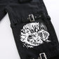 Gothic Emo Alt Cargo Pants Techwear