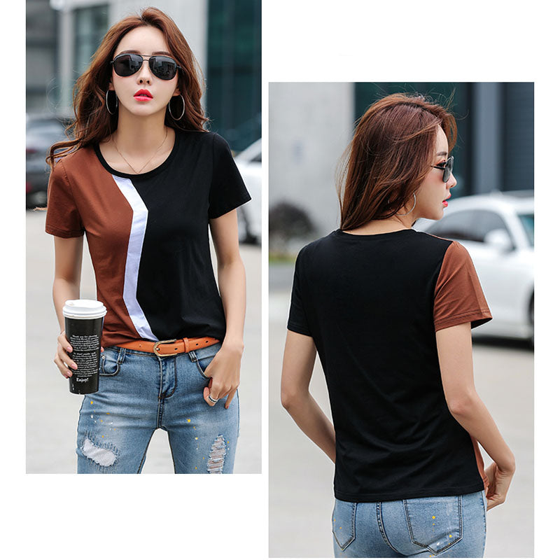 Summer Cotton T-shirt for Women