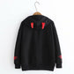 Harajuku Hoodies with Little Devil Horns