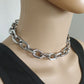 Gothic Choker Necklace - Big Chain