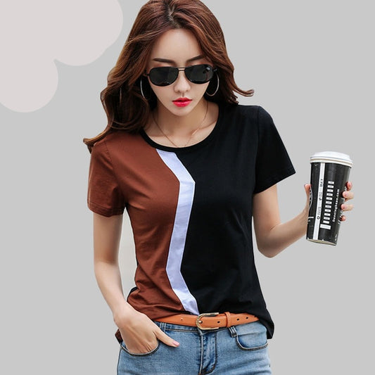 Summer Cotton T-shirt for Women
