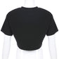 Gothic Casual Loose Crop Top