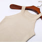 Summer Slim Knitting Halter Camisole Tops