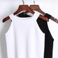 Summer Slim Knitting Halter Camisole Tops