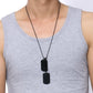 Stainless Steel Double Dog Tag Necklace