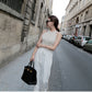 Summer Slim Knitting Halter Camisole Tops