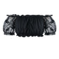 Gothic Lace Off-Shoulder Crop Top with intricate lace detailing