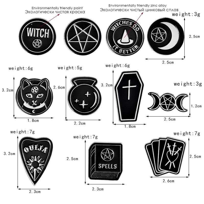 Enamel Pin for Denim Jacket