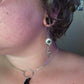 Gothic Evil Eyes and Lightning Earrings