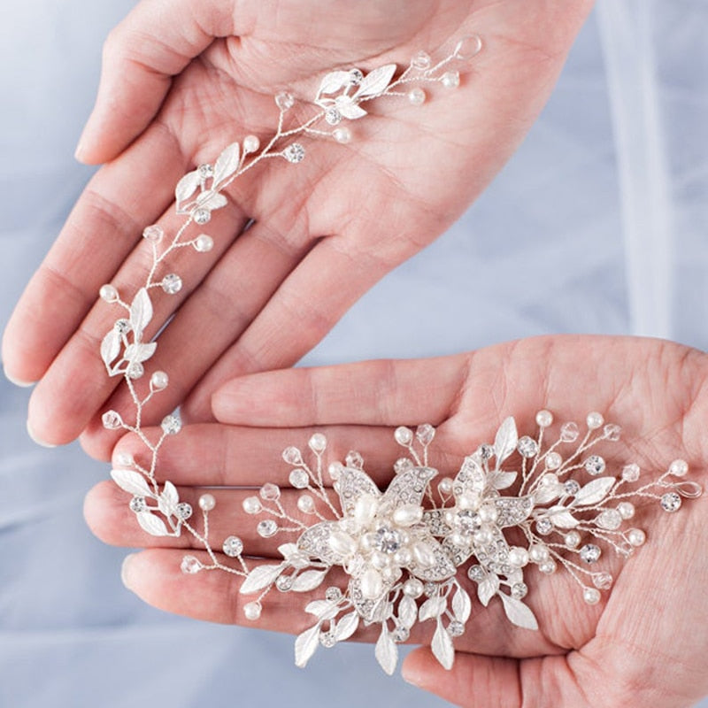 Luxurious Wedding Flower Headband