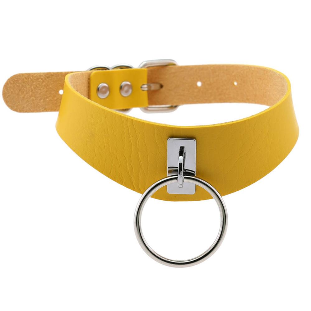 Leather Gothic choker
