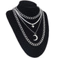 Gothic/4pcs/Set Necklace Neck Chains