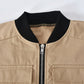 Sexy Cropped Jackets with Pockets and Zipper
