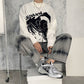Gothic anime Oversized Sweater