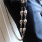 Gothic Motorcycle Skull Belt Chain