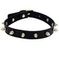 Gothic Choker Necklace with Spikes, Chains and Pendants