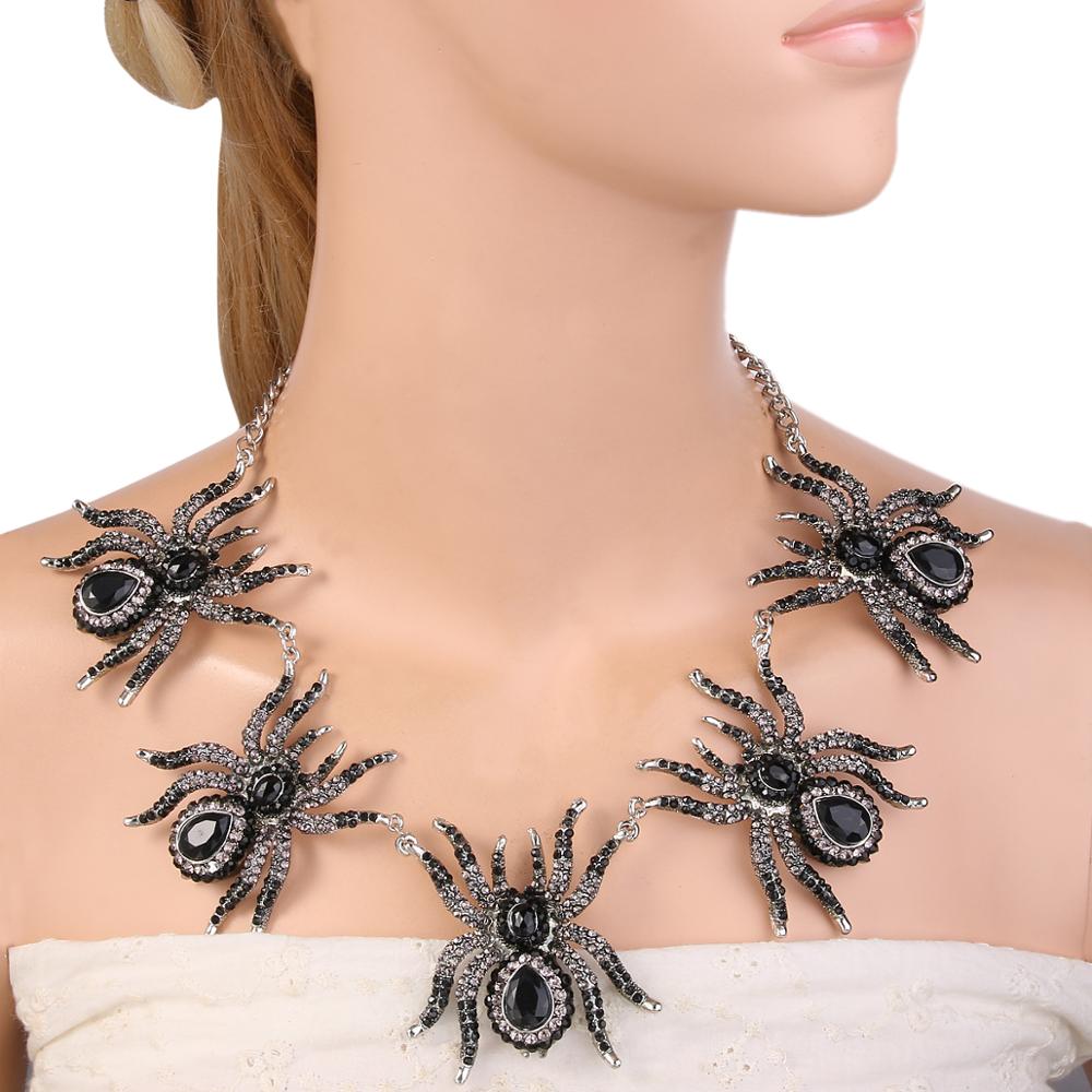 Gothic Spider Necklace