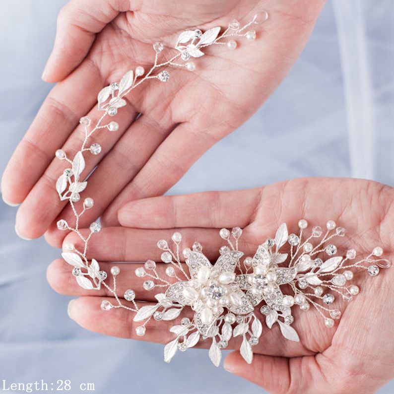 Luxurious Wedding Flower Headband