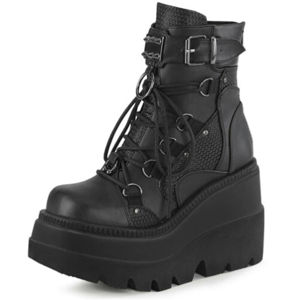 Gothic Mid Calf Boots for Women