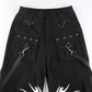 Gothic Bandage Wide Leg Pants
