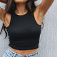 Off Shoulder Knitted Tank Top