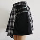 Punk Harajuku Irregular Mini Pleated Skater Skirt