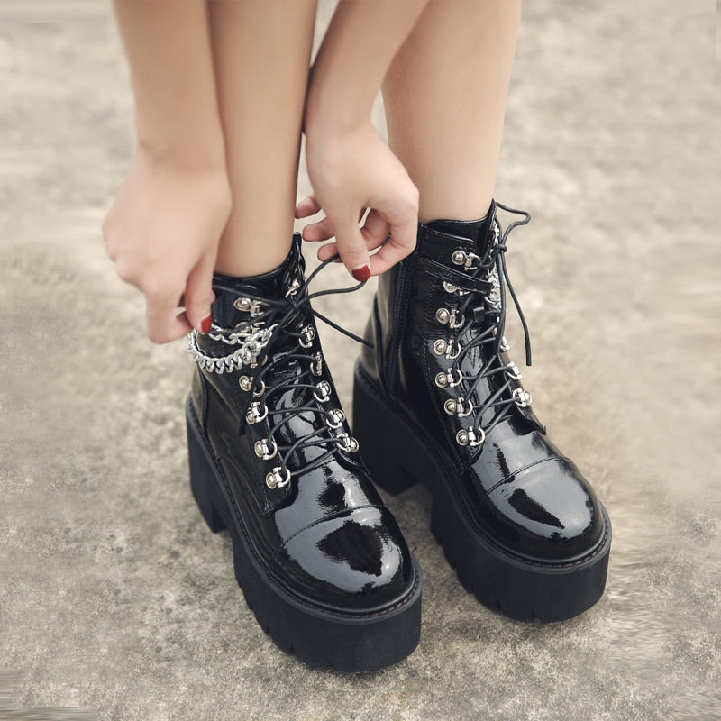 Gothic Ankle Boots
