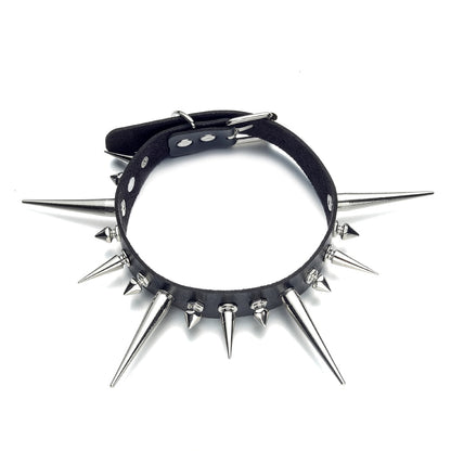 Gothic Long Spike Choker