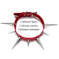 Gothic Choker Necklace - Big Long Spikes with Rivets