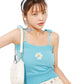 Vintage Knitted Crop Top