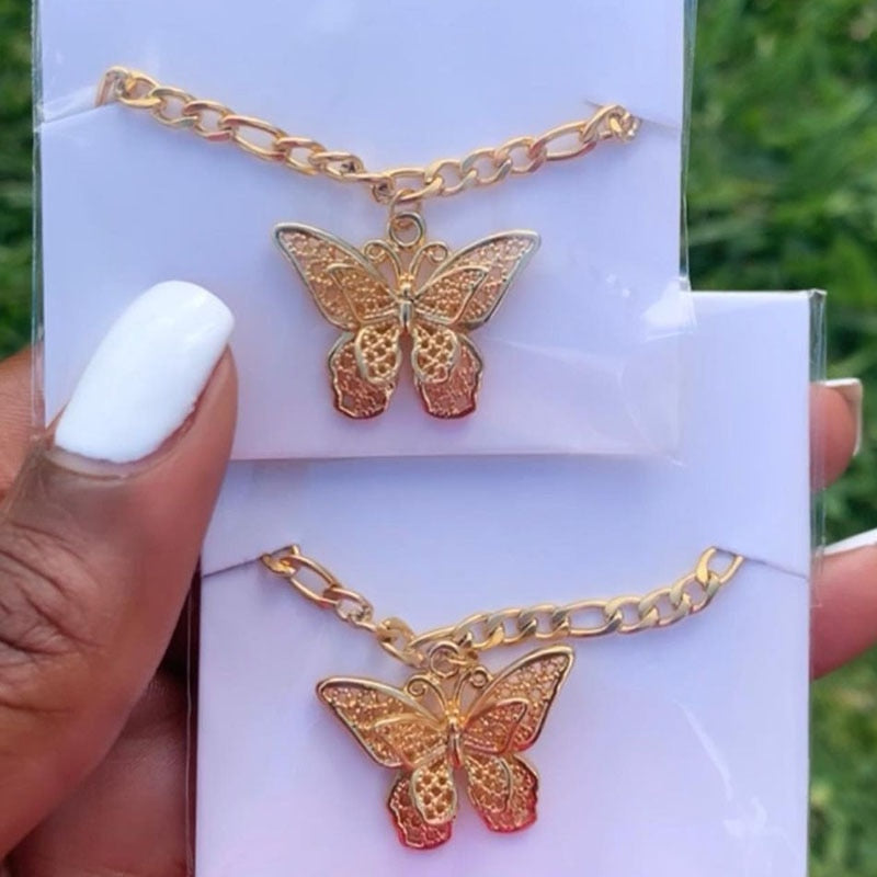 Cute Butterfly Anklets