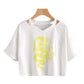 Gothic Streetwear Crop Top With Dragon